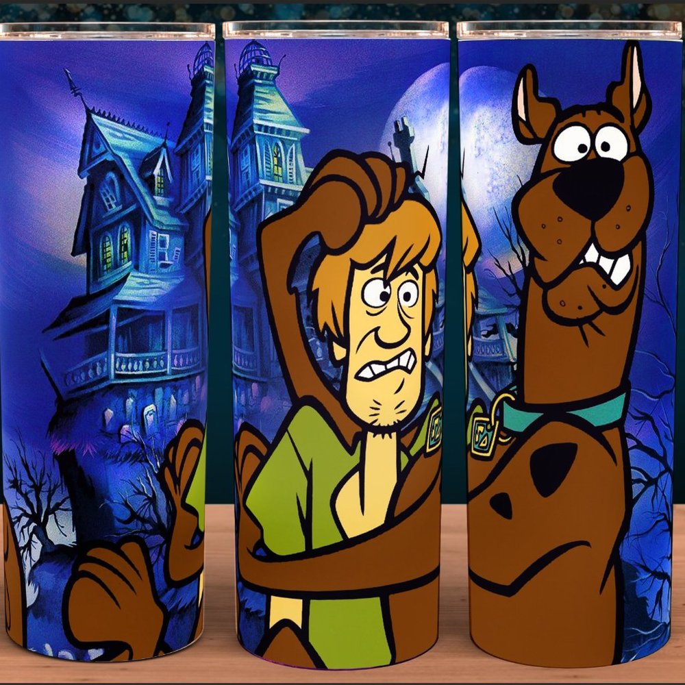 Scooby and Shaggy Halloween Tumbler 20oz